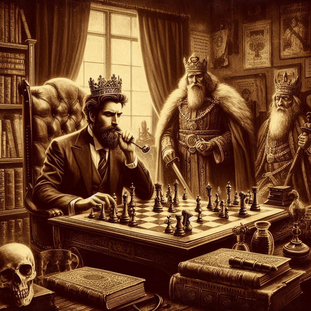 (1878) How Mephisto Was Caught – A Chess Legend / How the Devil Was Caught – A Chess Legend